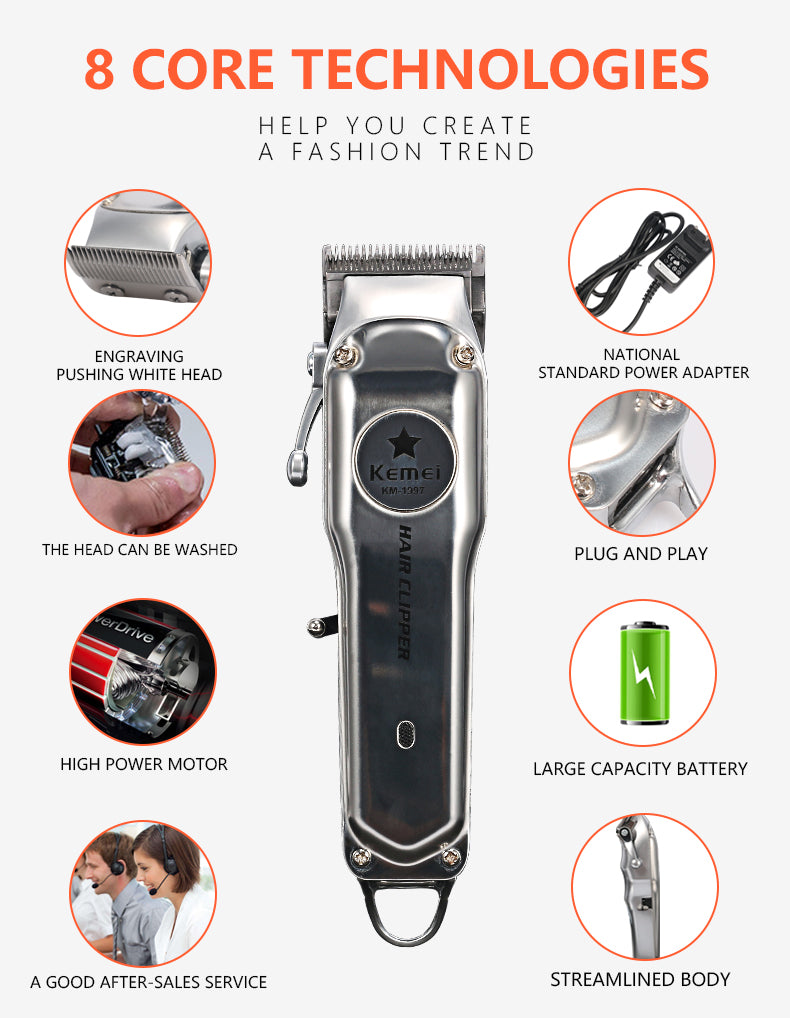 Rechargeable Hair Clipper