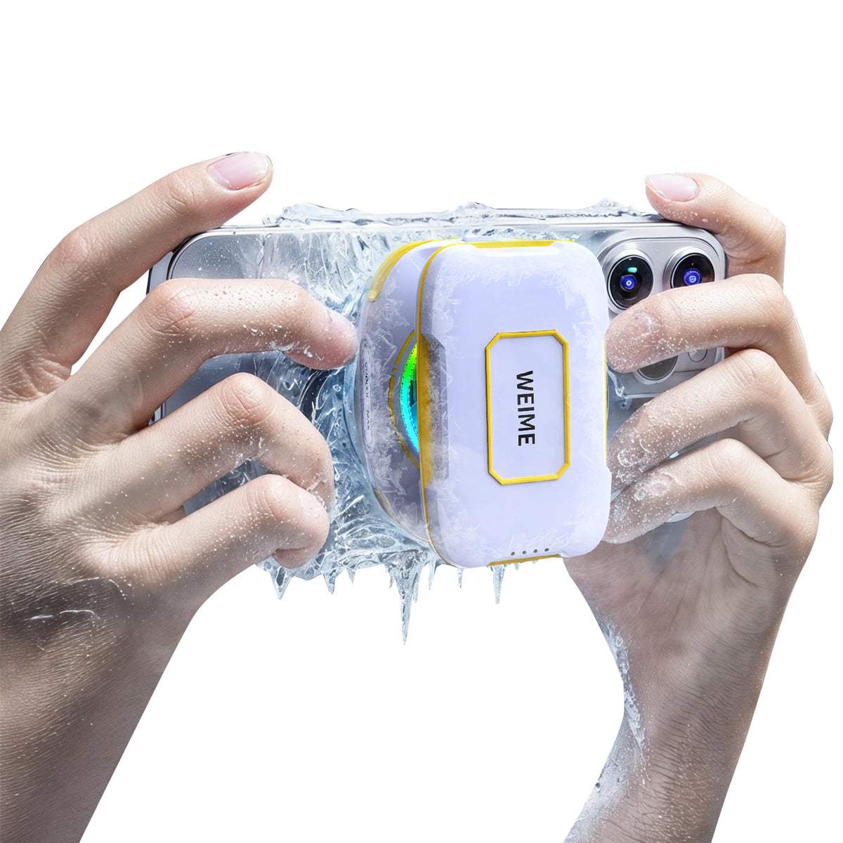Magnetic Phone Cooler – Rechargeable Gaming Cooling Fan